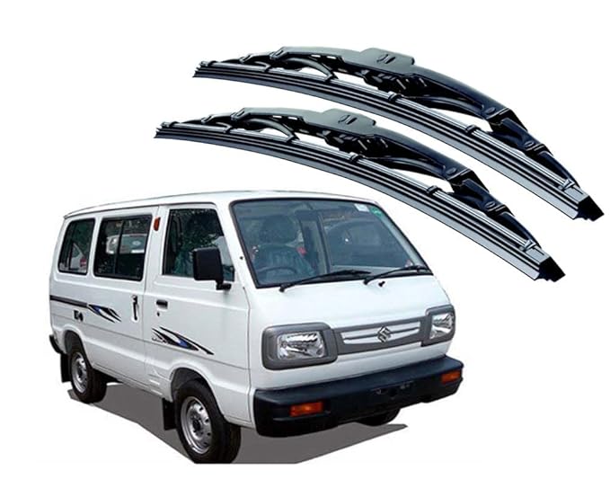 Omni Windshield Wiper Blades – Set of 2, Driver D-13 & Passenger P-13, Rubber Material